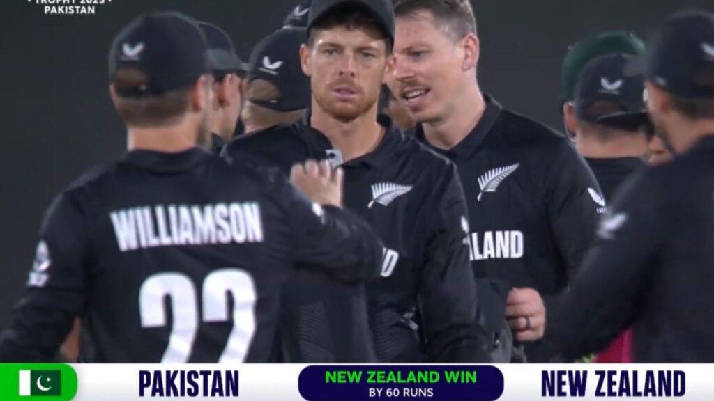 Pakistan Falls Short in the Chase – New Zealand Wins!