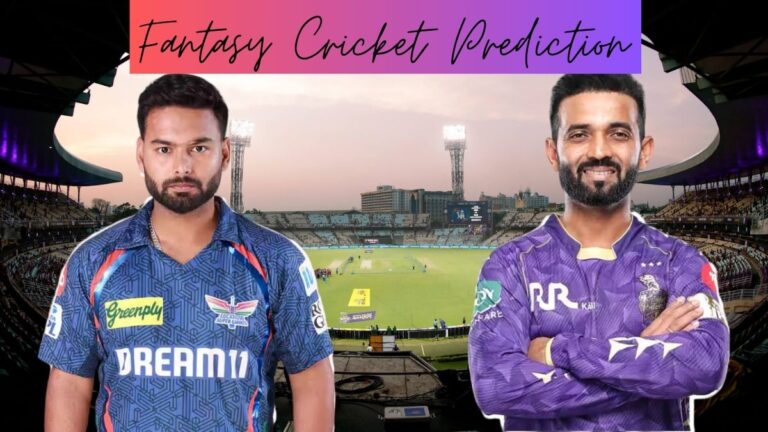 Fantasy Cricket Prediction: KKR vs LSG, IPL 2025 Match 21