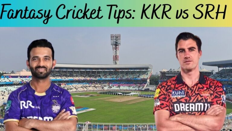 Fantasy Cricket Prediction: KKR vs SRH, IPL 2025 Match 15