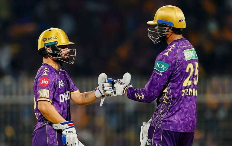 KKR Crush SRH by 80 Runs in Eden Epic