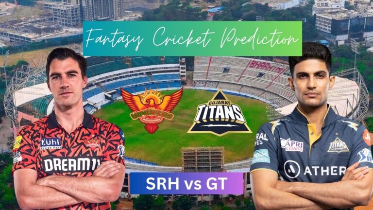 Fantasy Cricket Prediction: SRH vs GT, IPL 2025 Match 19